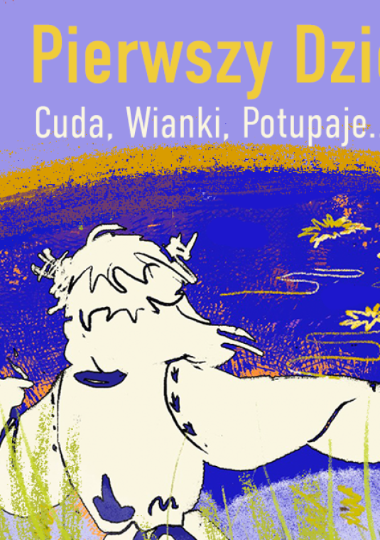 grafika dwie kobiety na niebieskim tle