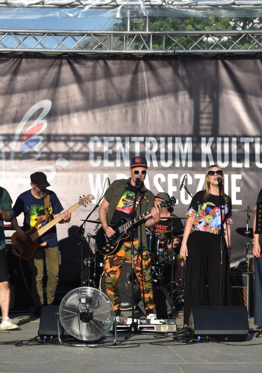 Zespół Reagguy na scenie