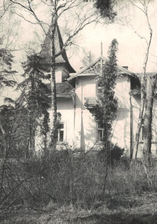 zdjęcie czarno-białe Jezioranka Kraszewskiego