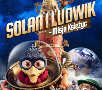Plakat promujący film: Solan i Ludwik –  Misja Księżyc