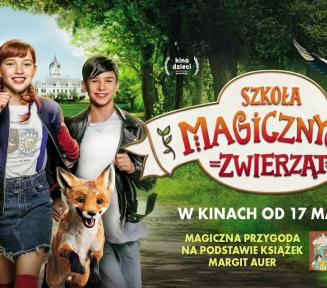 Plakat promujący film: Szkoła magicznych zwierząt.