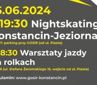 plakat nightskating