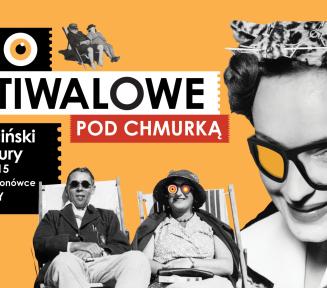 grafika wektorowa na pomarańczowym tekst zaproszenia