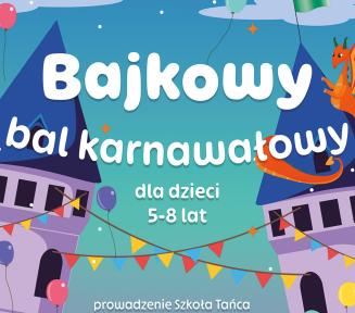 plakat kolorowy zamek na którym napisy