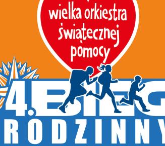Plakat promujący 4. Bieg Rodzinny  w Konstancinie-Jeziornie. Treść z plakatu jest w artykule.