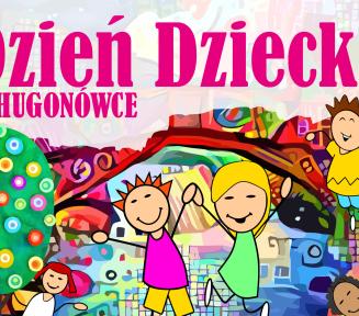 plakat rysunkowy z dziećmi