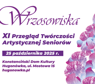 plakat wrzosowiska 11 przegląd twórczości artystycznej seniorów