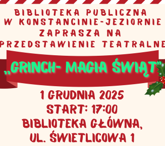 plakat przedstawienia