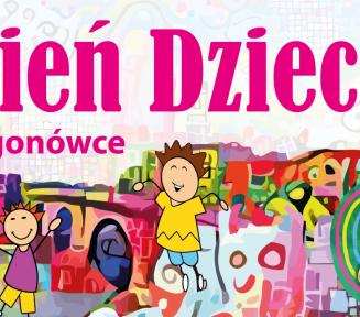 plakat rysunkowy z dziećmi